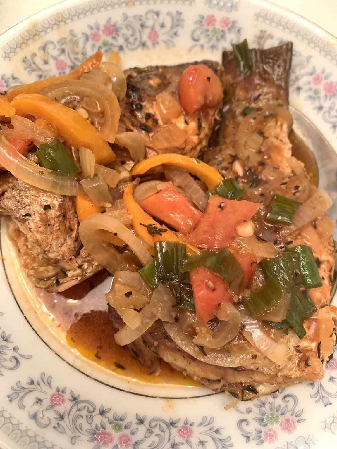 Steamed Fish